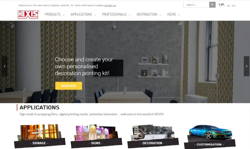 Cloudfy B2B Ecommerce Case Study with Hexis