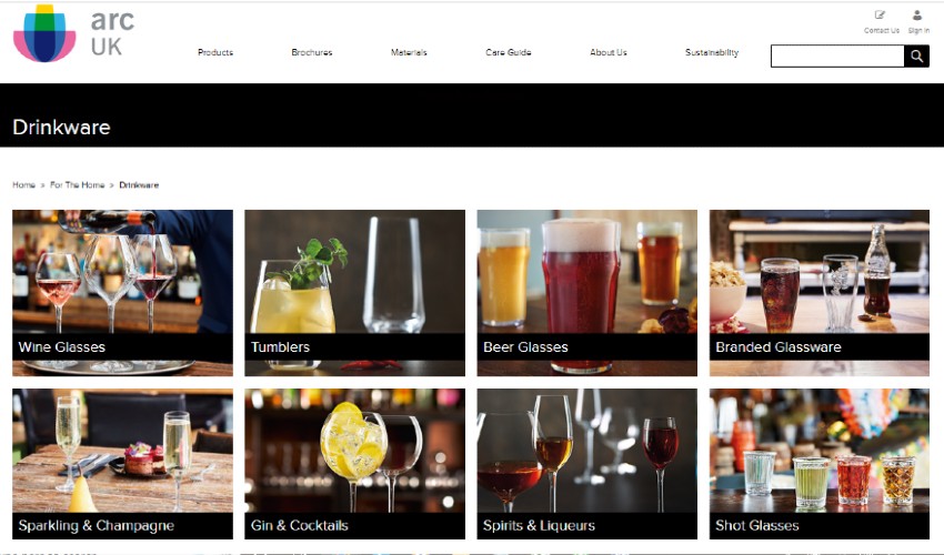 Cloudfy Case Study on Arc Tableware - B2B Ecommerce Success